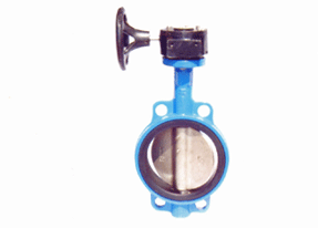 National standard lined fluorine butterfly valve